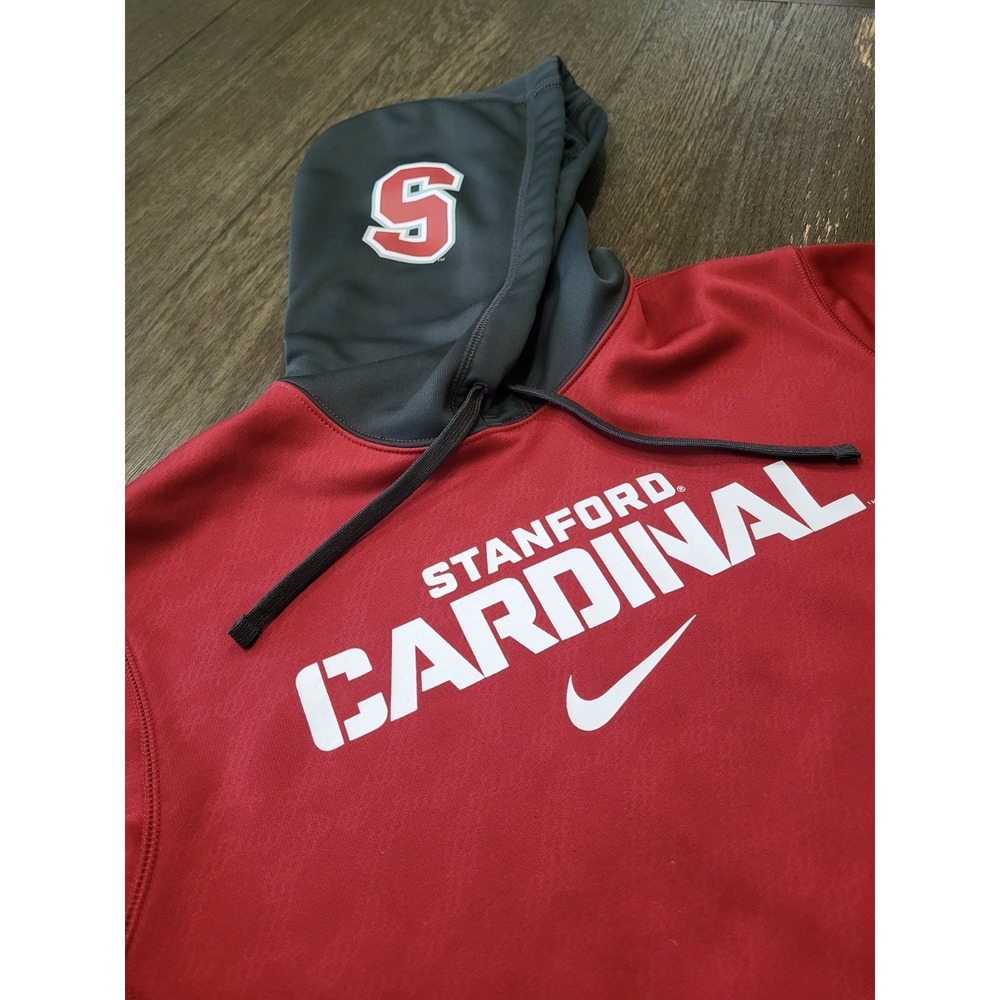 Nike Stanford Cardinal Hoodie Thermal Fit SMALL MINT CONDITION